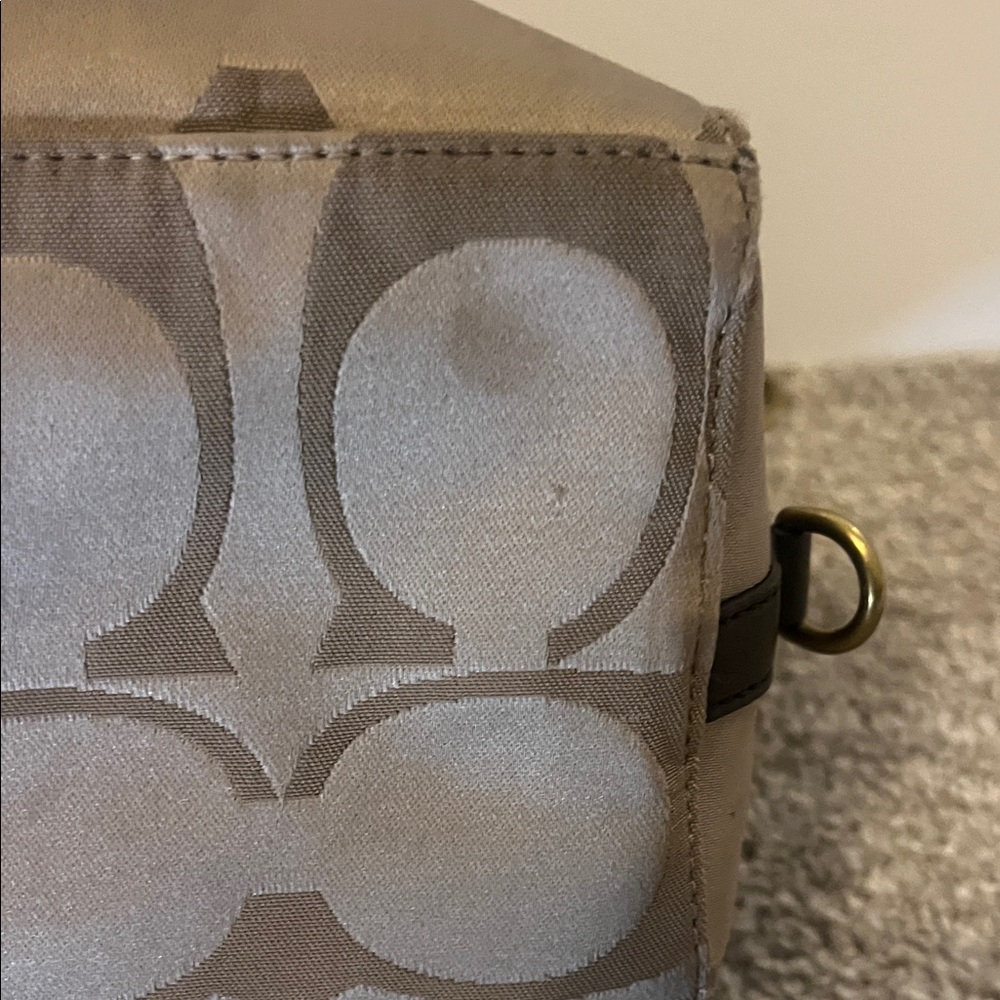 Coach Signature Jacquard Satchel - Picture 6 of 16